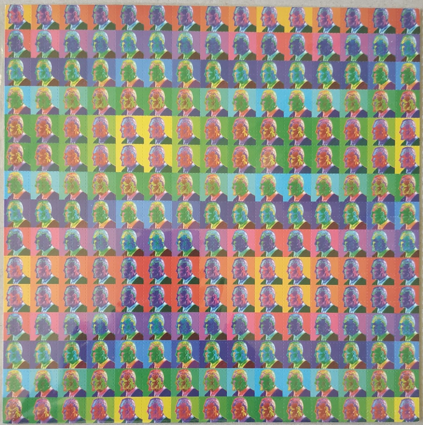 Blotter Art Leary Rainbow by Mark Mc Cloud Vintage