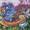 Blotter Art The Alice and the Caterpillar 1 Panel Small by James Clements