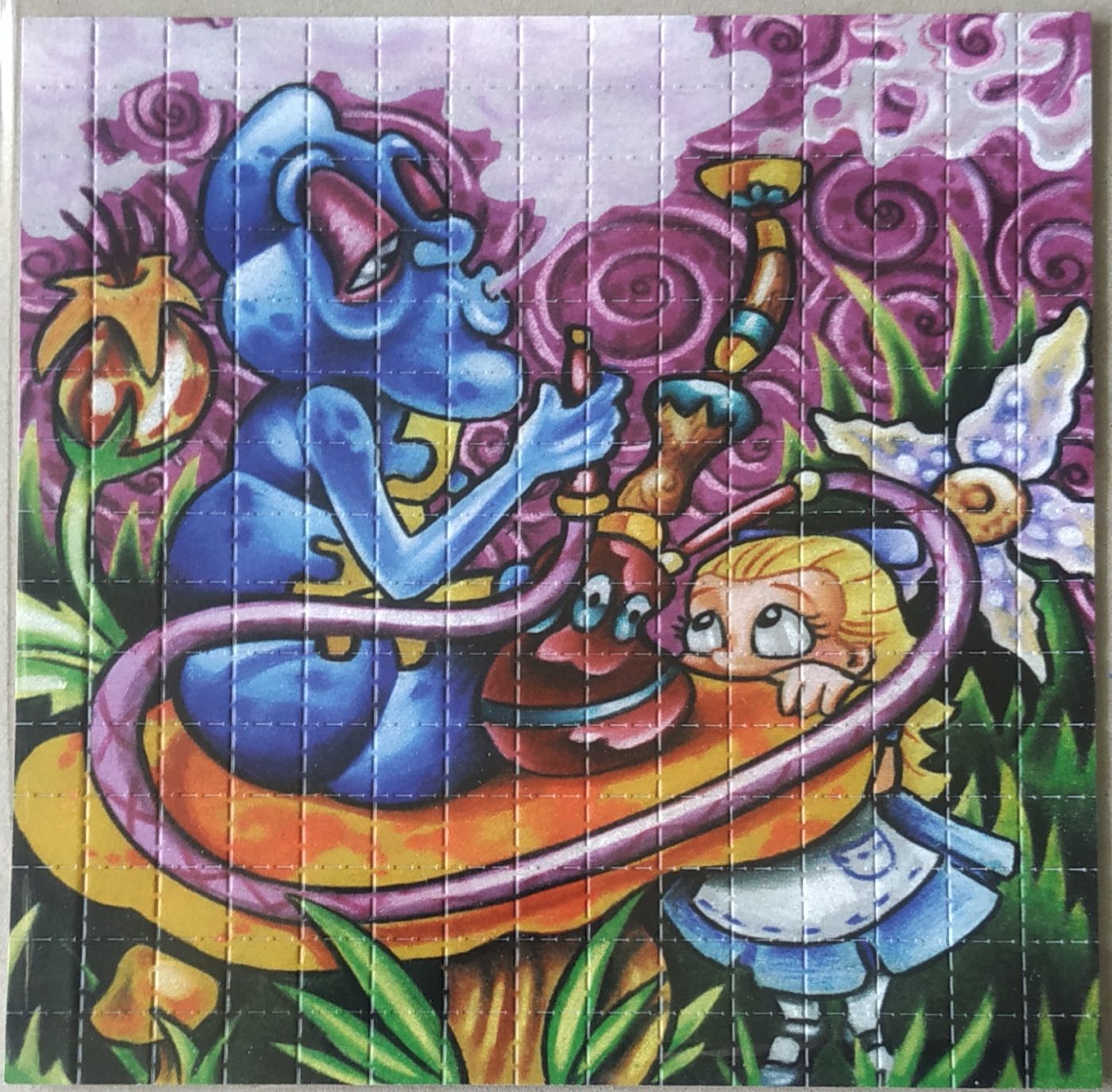 Blotter Art The Alice and the Caterpillar 1 Panel Small by James Clements