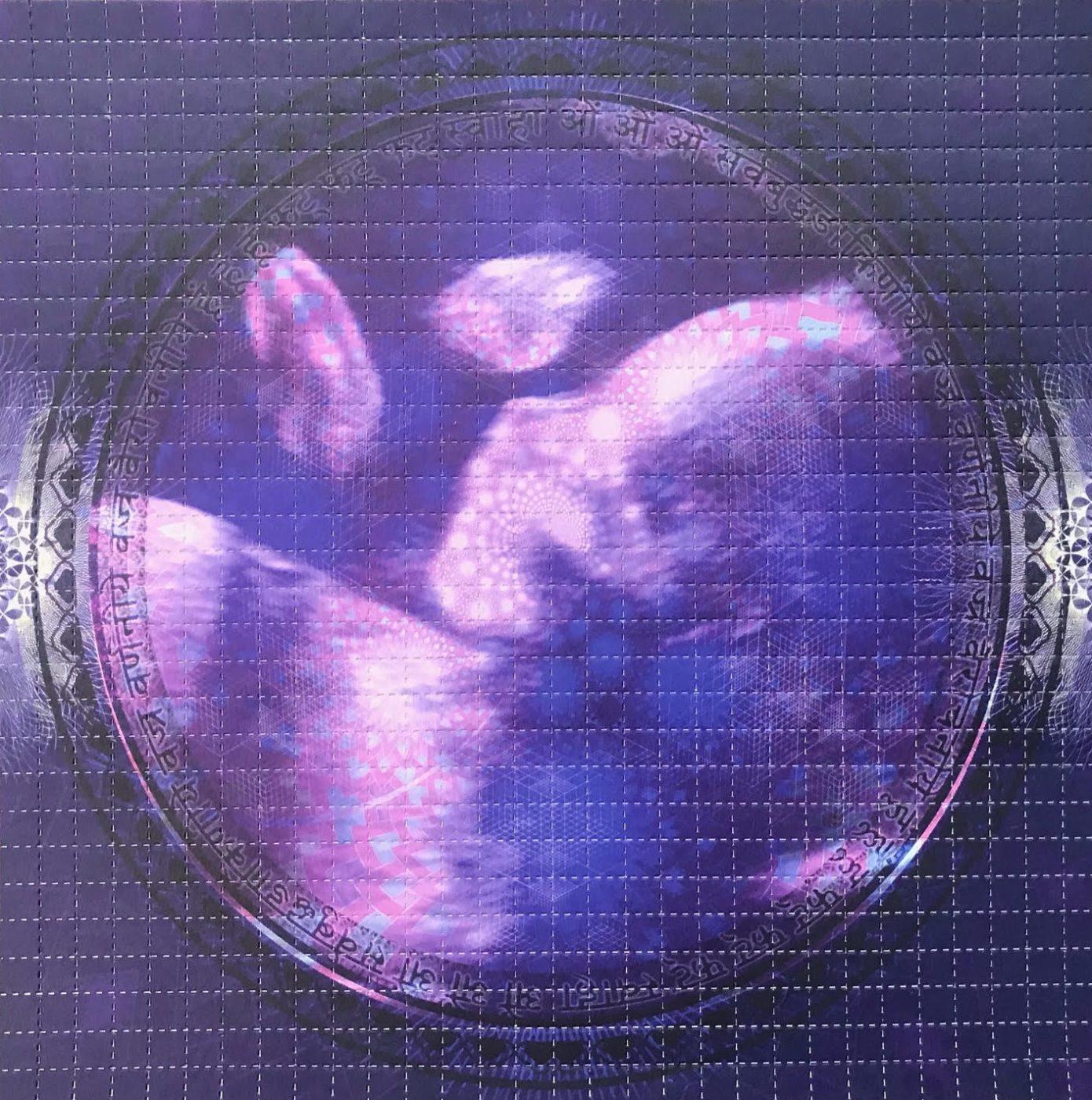 Blotter Art The Storm by Lucifer