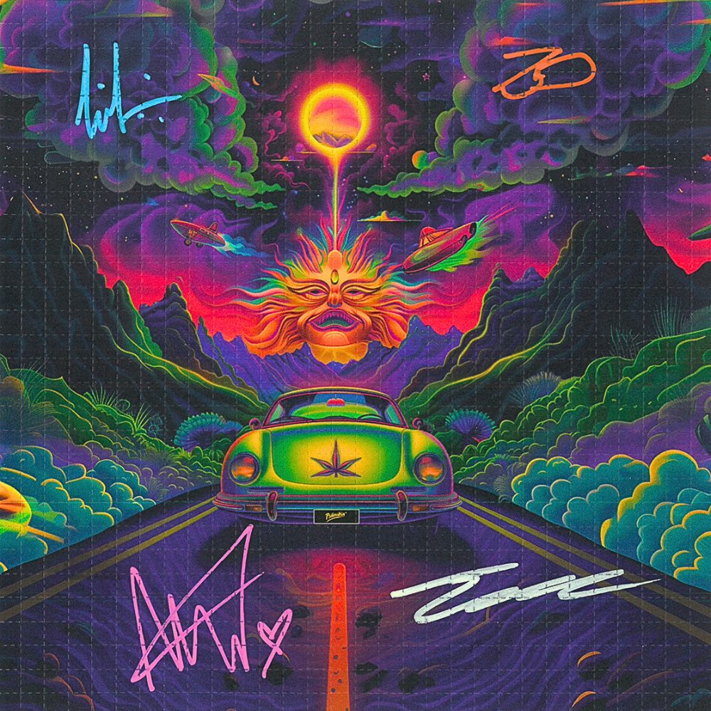 Blotter Art Hit and Hold by Psilovibin' Signed Edition (NEW)
