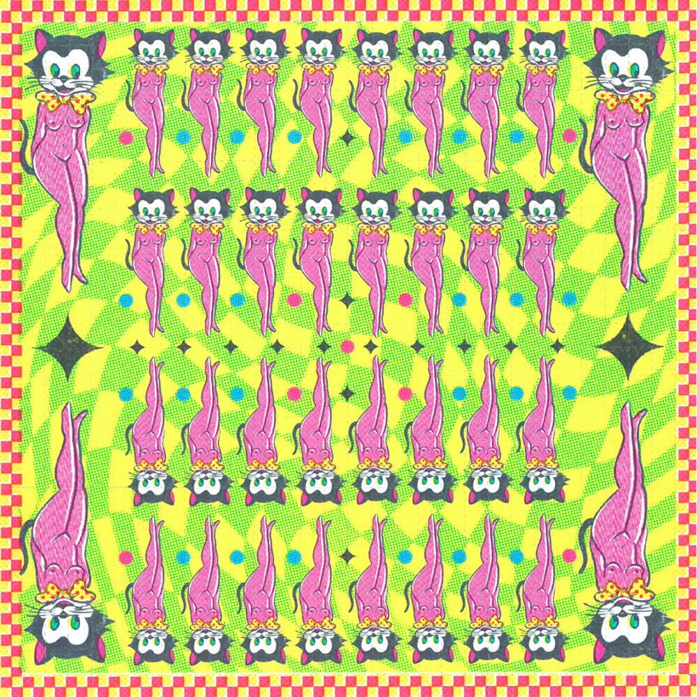 Blotter Art Cats by Ziero (NEW)